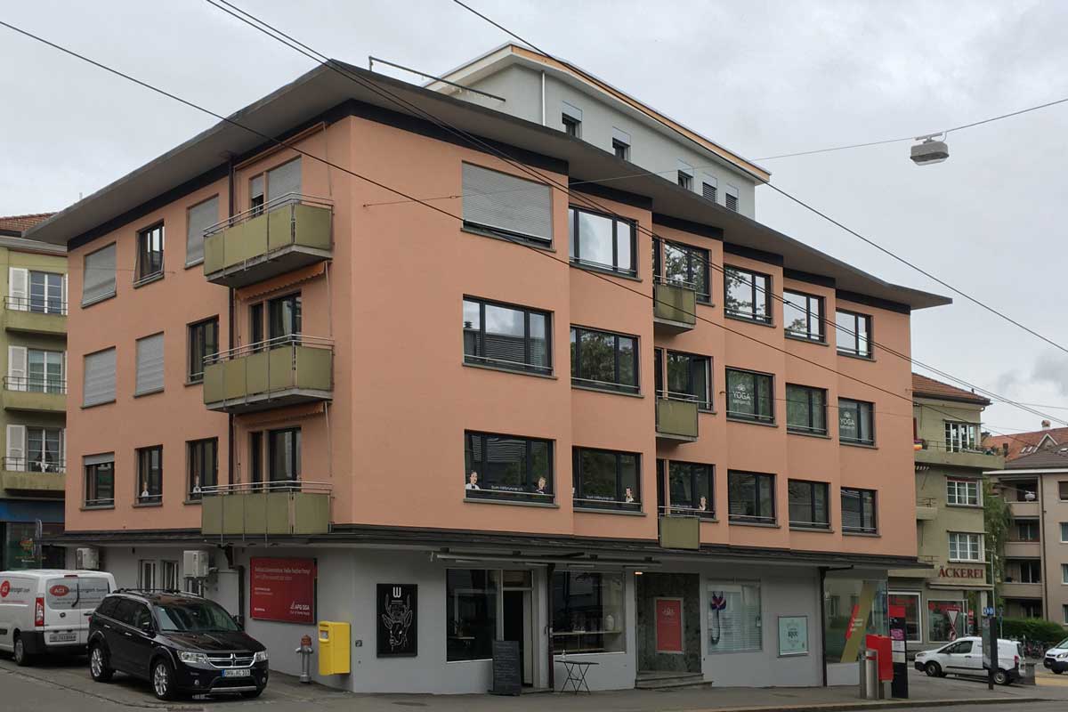 Bern, Umbau Monbijoustrasse 114